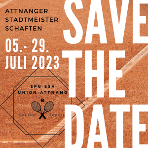 SAVE THE DATE: Attnanger Stadtmeisterschaften 2023